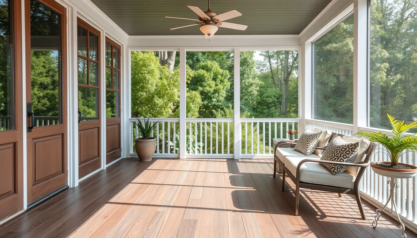 Screened porch flooring options compared for durability and comfort