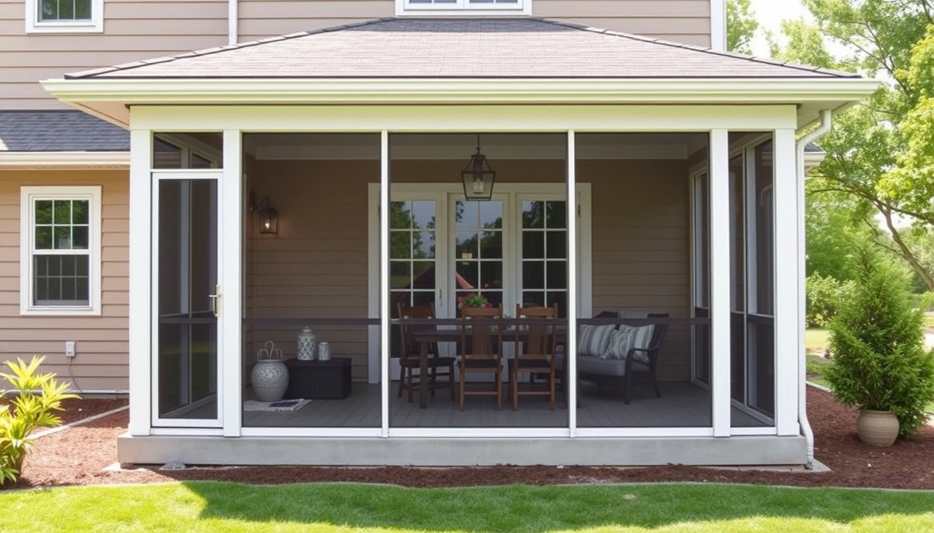 Screened porch permit requirements by project type