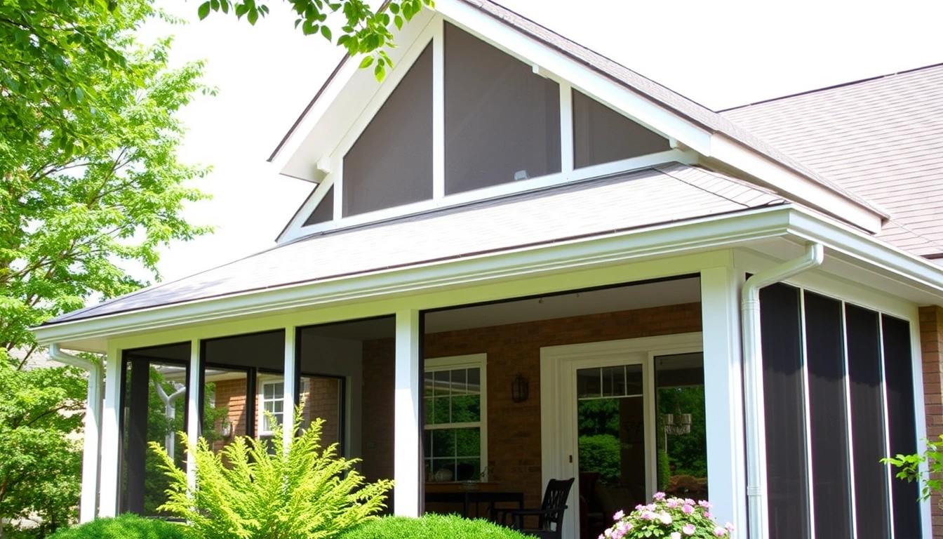 Screened porch roof options and how to choose between them